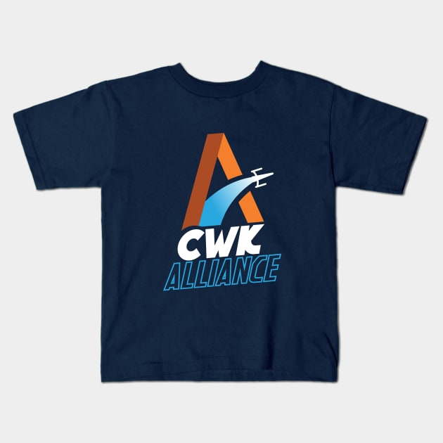 CWK Alliance Logo-Tees, Mugs, Stickers, & More Kids T-Shirt by Coffee with Kenobi